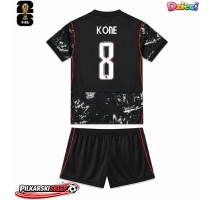 Kanada Ismael Kone #8 Koszulka Wyjazdowa dzieci MŚ 2026 Krótki Rękaw (+ krótkie spodenki)